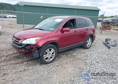 2010 Honda Cr-V Ex-L from USA, damaged, VIN 5J6RE4H77AL017678